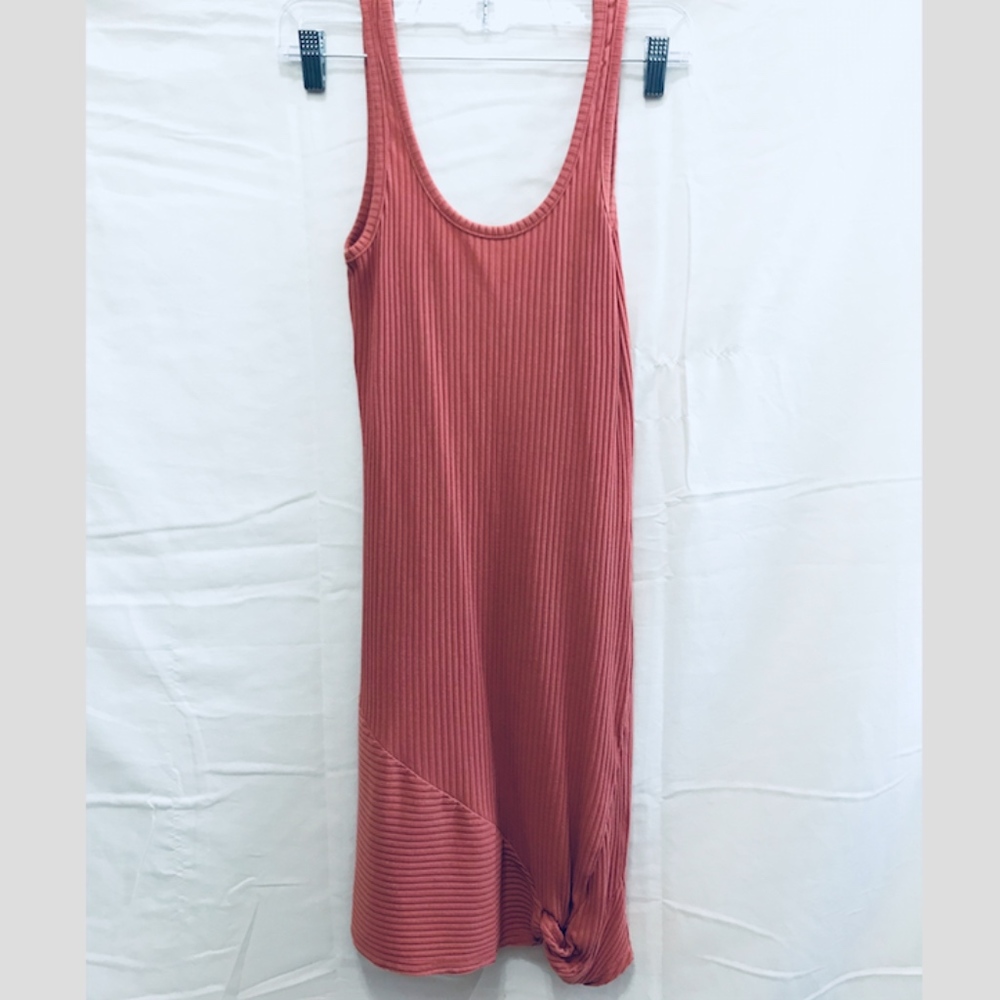 RVCA fitted ribbed dress
